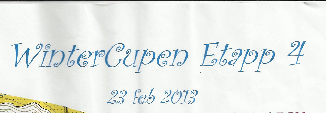 Wintercupen Etapp 4 2013