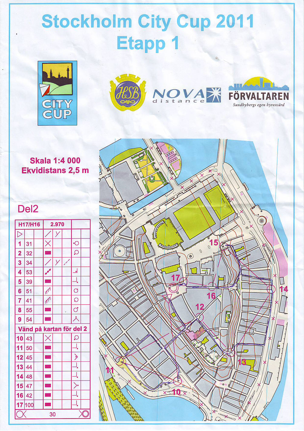 Stocholm City Cup E1 del 2 (2011-05-11)